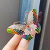 Luxury Colorful Butterfly Brooches for Women Insect Brooch Metal Pins Casual Party Office Suit Coat Jewelry