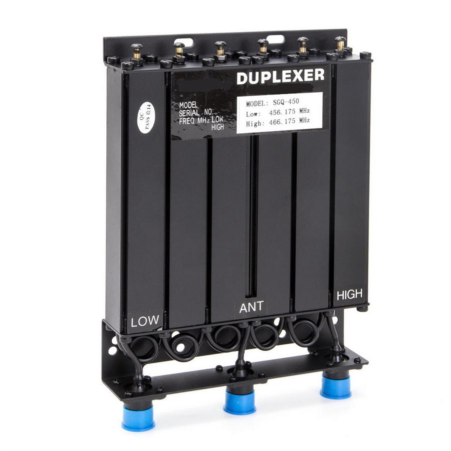 30W UHF Duplexer 6 Cavity N Female Connector Two Way Radio 400-470MHz Repeater