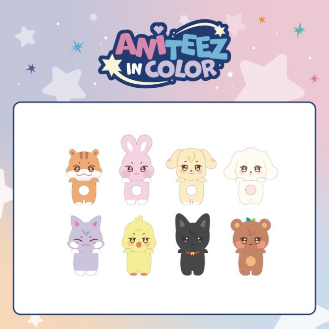 Предзаказ ATEEZ ANITEEZ IN COLOR Официальный MD Мини Деко Фигурка JJOONGrami