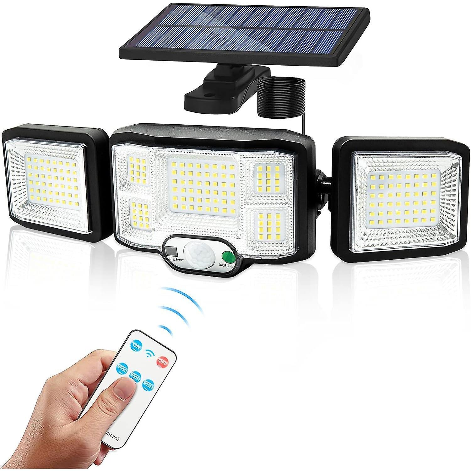 

Outdoor Solar Motion Sensor Light: High Power LED Flood Light With Smart Motion Sensor For Yard, Garage, And Patio, 1800Lm Brightness 1pcs