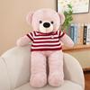 Large Tie Bow Sweater Teddy Bear Plush Toy Girls Birthday Gift Child Companion