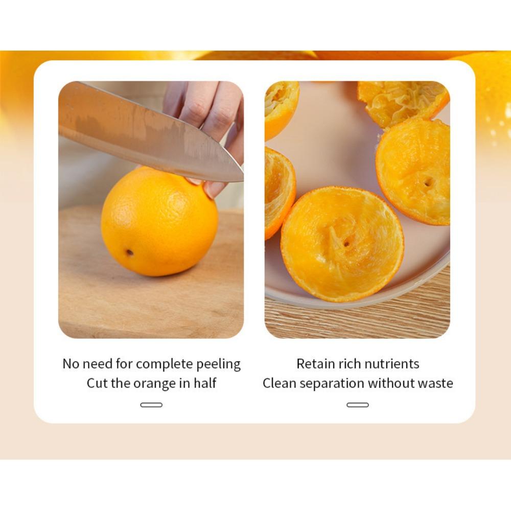 Manual juicer, small household fruit press, convenient hand cranked lemon frying juice cup press