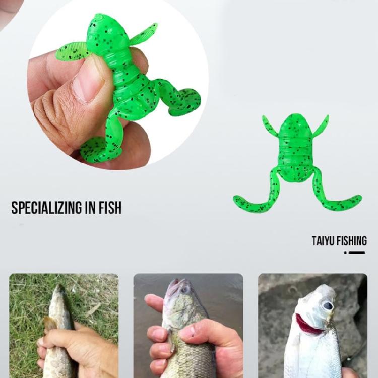 5pcs Soft Frogs Baits for Saltwater Fishing Frogs Crankbait Lures Topwater Frogs Lures Set Swimbait with Hook