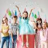 12 Piezas Gorros de Cumpleaños Cono de Purpurina Corona Sombreros de Fiesta Dorados Mini Tamaño para Niños Adultos Decoración Festiva de Celebración