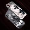 Pouzdro na telefon Apple Iphone 14 13 12 11 Pro Max 13 12 Mini Xs Max Xr X 7 8 6 6s Plus Shell Japan Samurai Landscape Ink Painting