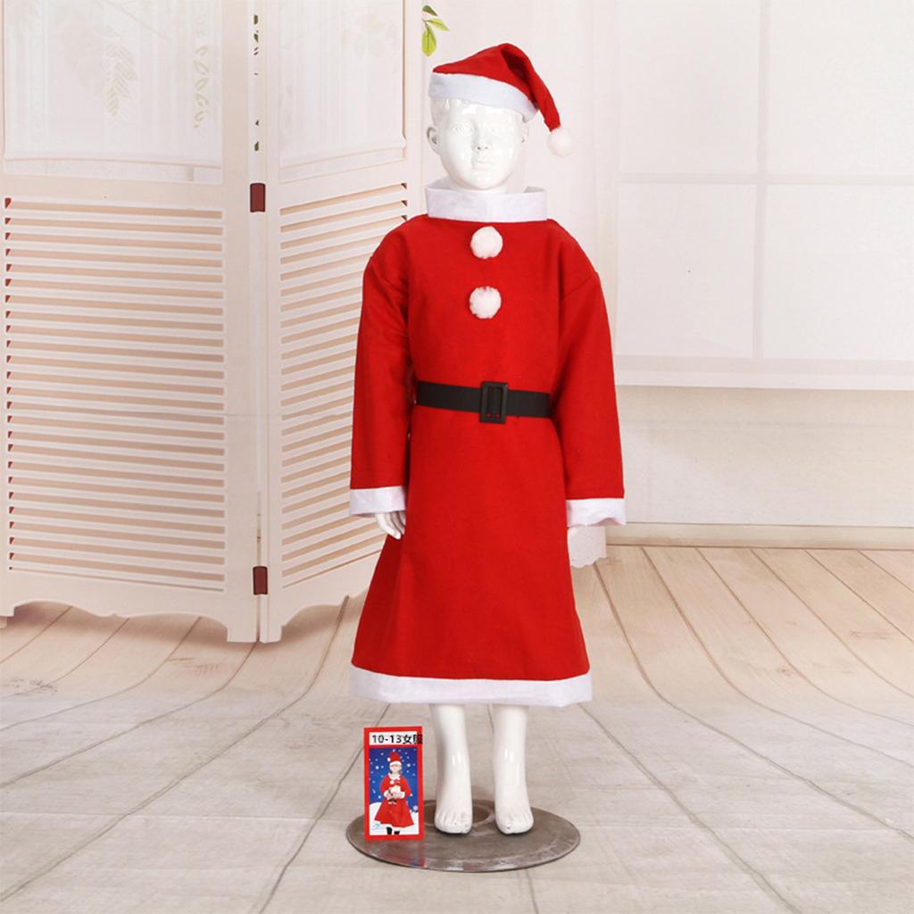 Newborn Santa Claus Costume Girl Infant Christmas Outfits Cute Baby Winter Baby Dress