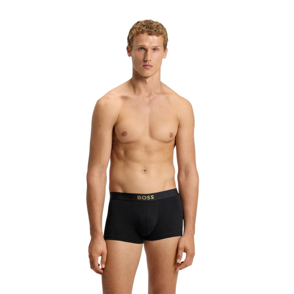 BOSS Mens Logo Boxer Briefs (Pack of 3)