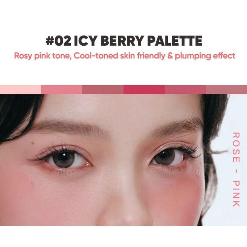 Judydoll - 6-Color Multi-Use Lip Palette - 2 Style