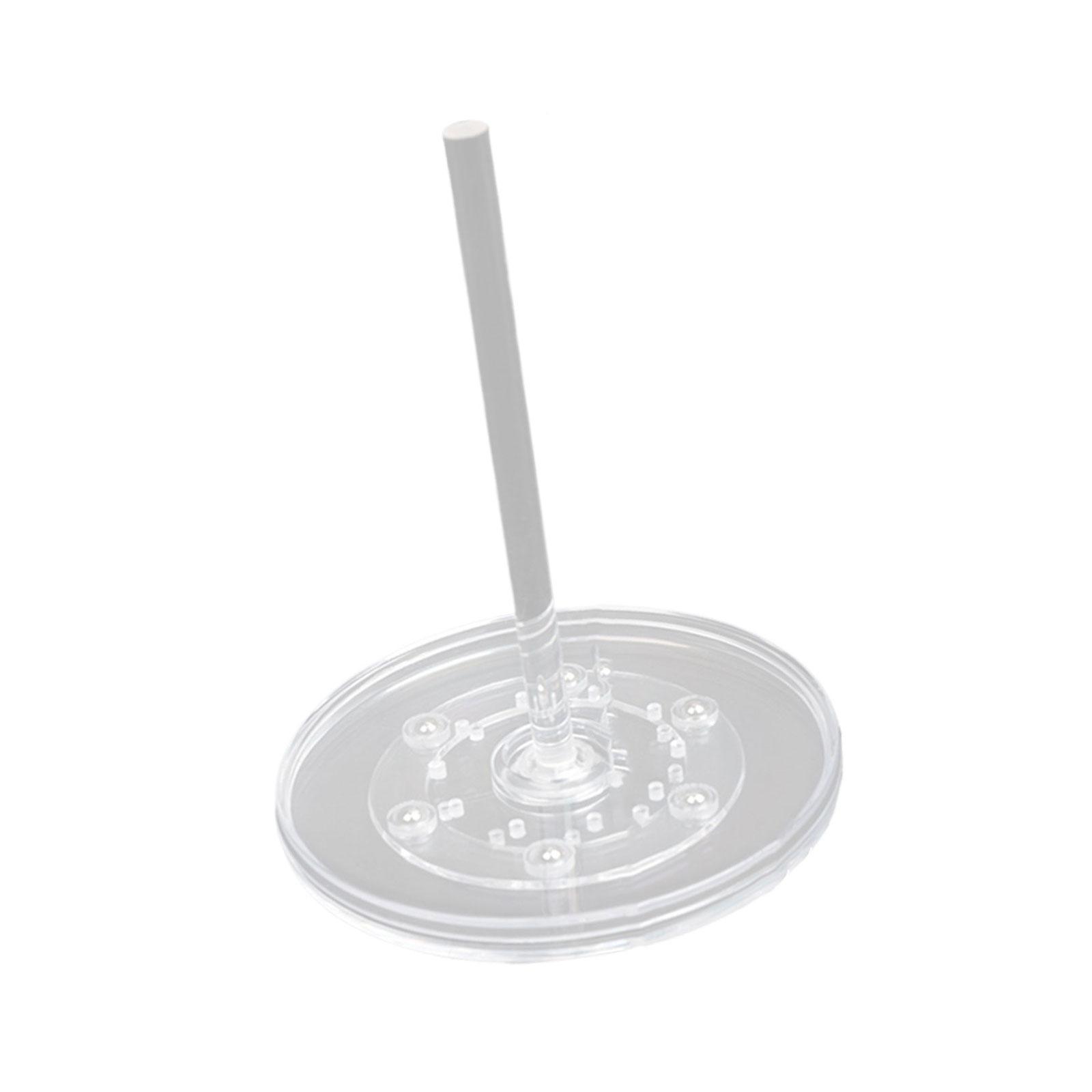 

Rotating Yarn Holder for Crocheting Clear ABS Yarn Dispenser Knitting Yarn Spool Holder Yarn Stand Thread Spool Holder 15