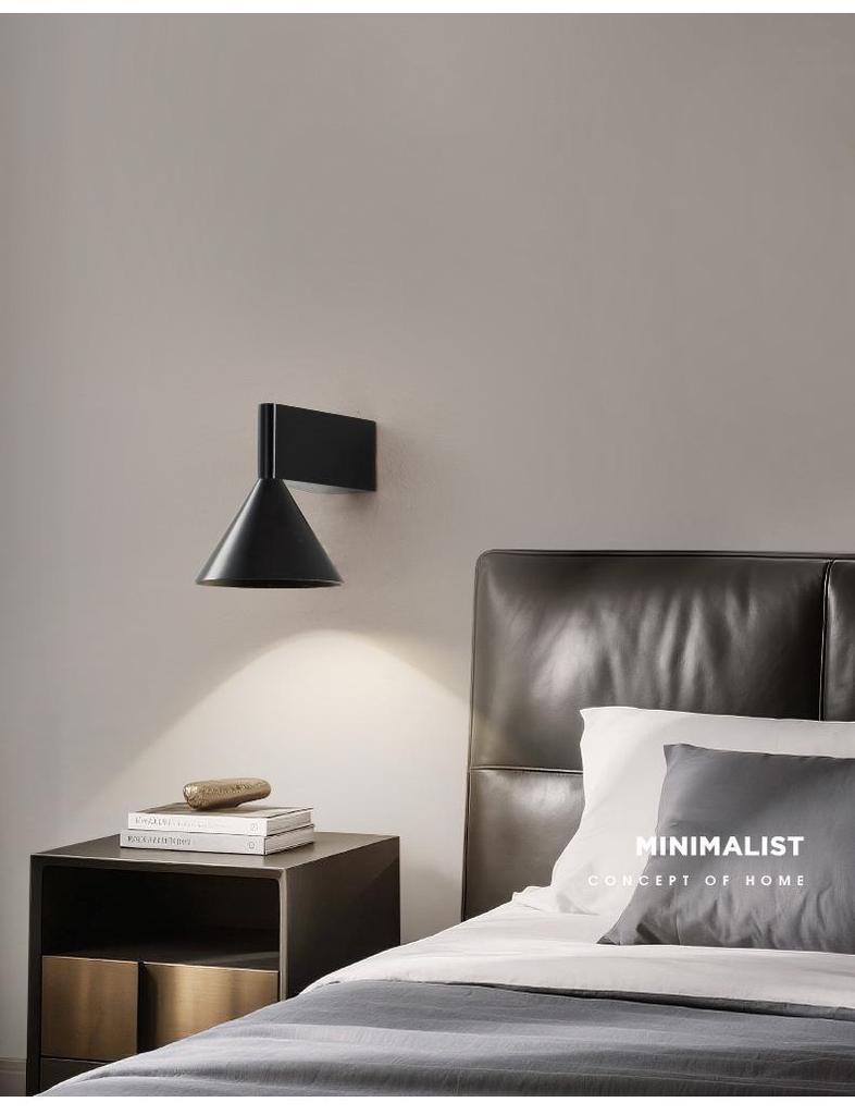 Minimalist Modern Pendant Light for Bedroom Eye Protection