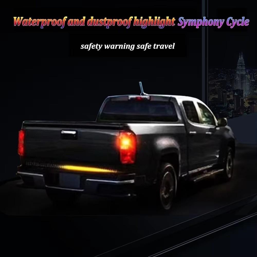 Waterproof Sealed Brake Light Strip RGB Color Changing Rear Light Bar  For Trailers