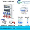 Qingze Outdoor Waterproof Industrial Socket Bag - Mobile Plastic Distribution Box for Maintenance