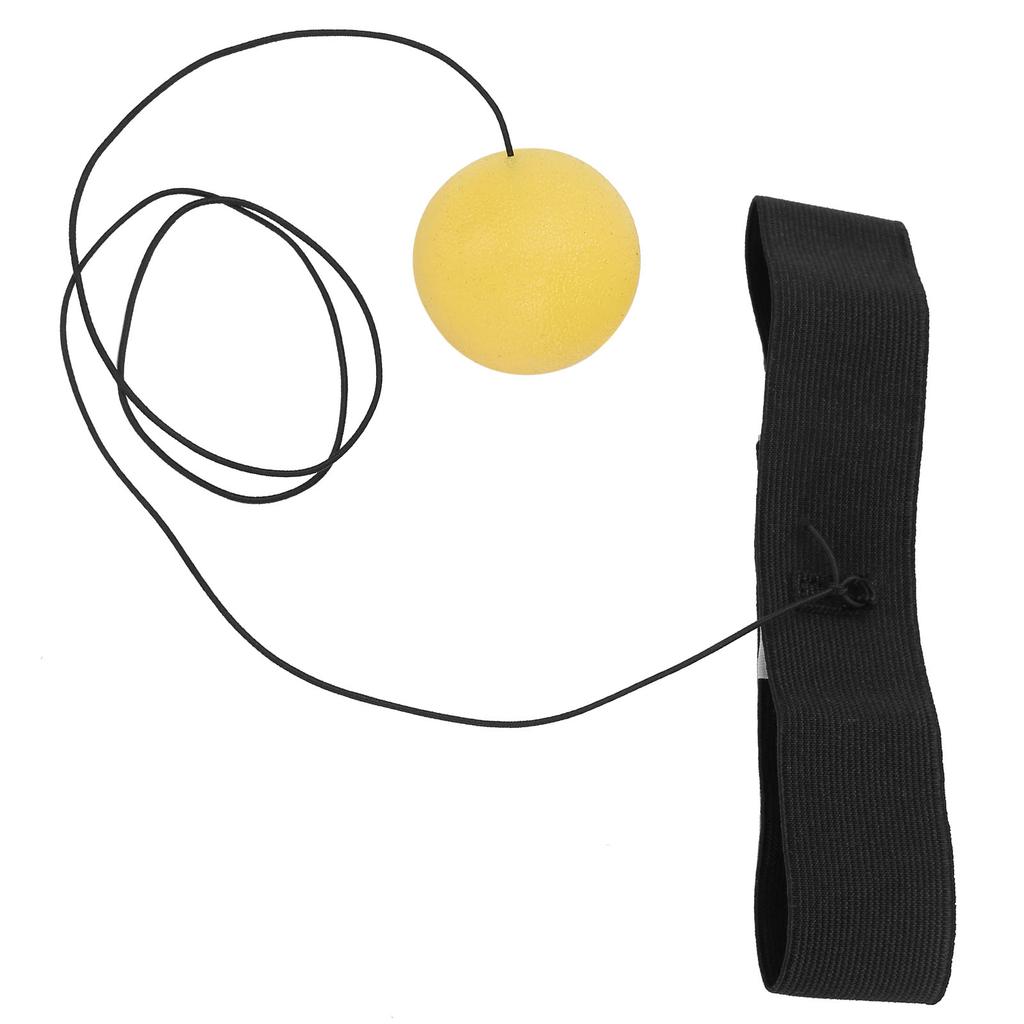 Professional Boxing Reflex Ball Reaction Speed Training Boxing Ball with HeadbandYellow