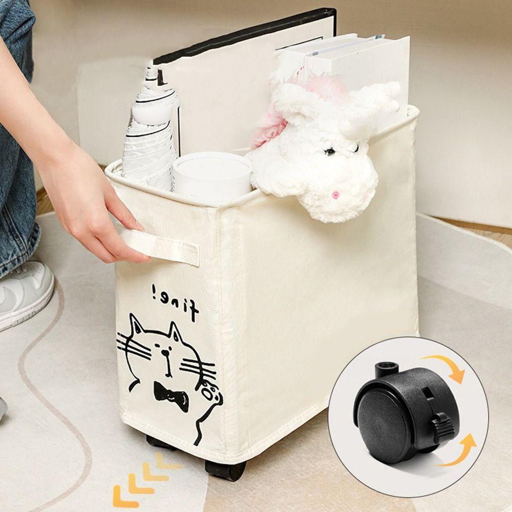 Large Capacity Clothes Storage Box Oxford Cloth Laundry Basket Clothes Organizer  Living Room