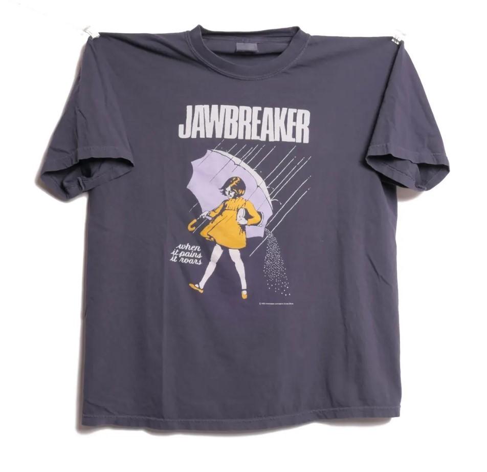 RARE! Jawbreaker Band Tee Shirt American Punk Rock Morton Salt Umbrella Girl Me XXXL