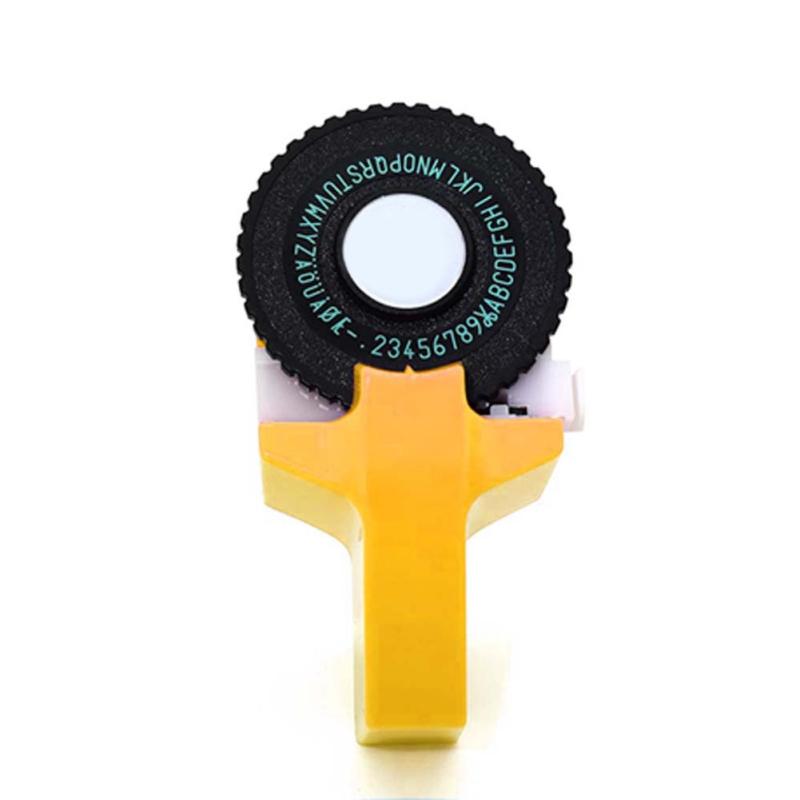 C101 Mini DIY Manuală Bandă pentru mașină de scris cu majuscule Disk pentru etichetare în relief