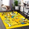 1pc SpongeBob SquarePants Pikachu Adventure Time Chair Mat Non-Slip Carpet for Office Home Decoration Living Room Bedroom Game Room Dormitory Gift All