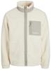 Demi-season Jacket Jack & Jones Jorvesterbro Teddy Jacket Aw24 Noos (12260450) Cloud Dancer