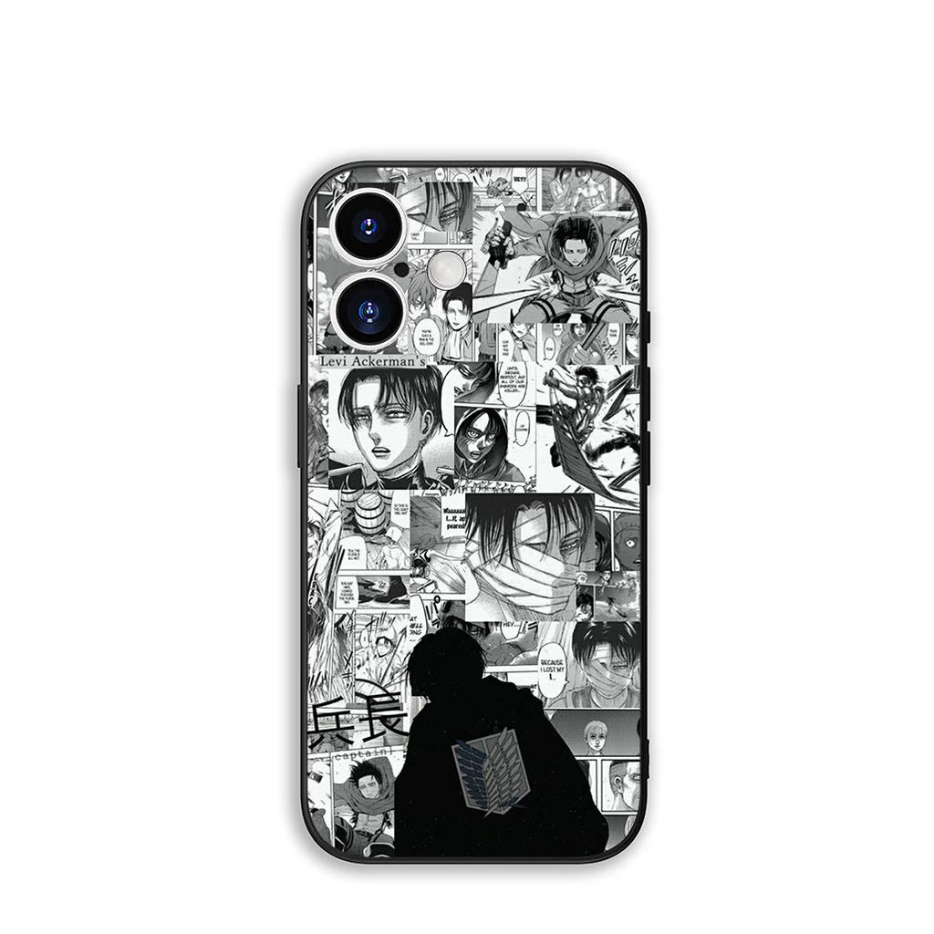 Phone Cover Levi Attacks on titan Jaeger Eren for Apple iPhone 17 16 11 Pro XS Max XR 6 7 8 Plus + 16E SE 2020 Air 5 8+ Case