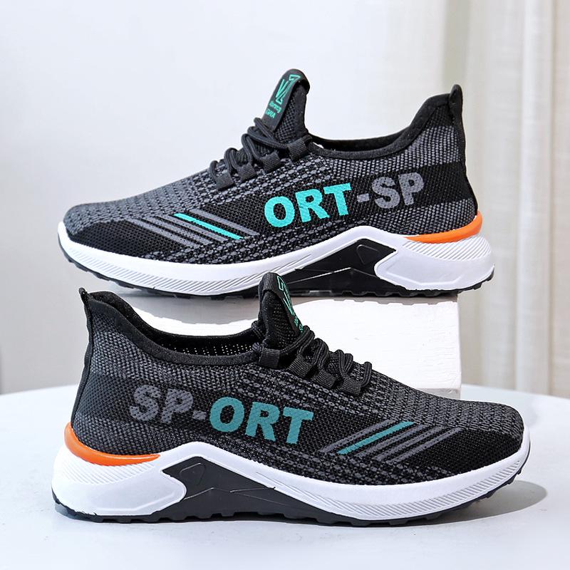 2025 spring foreign trade new men's shoes versatile breathable casual shoes trendy sports running shoes men's shoes