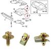 60Pcs Engine Under Cover Clips for Toyota