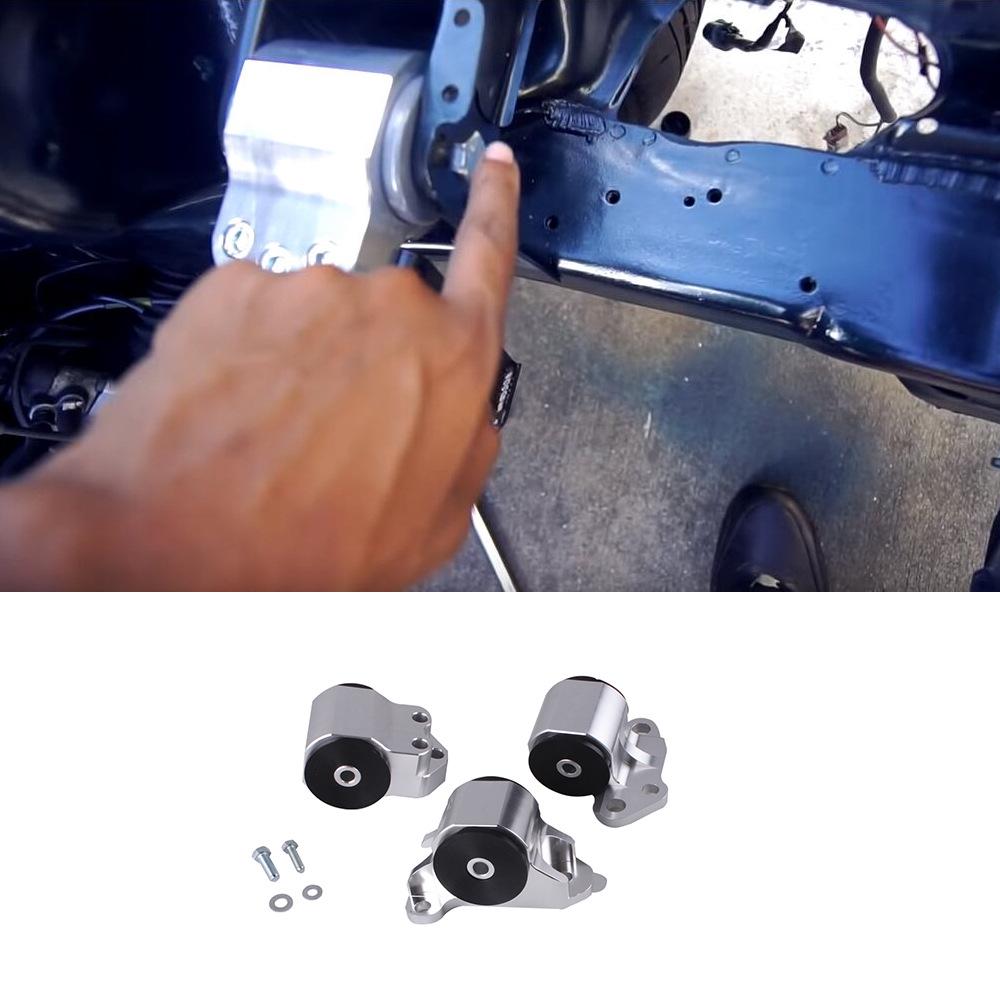 Honda Civic EG 3-Hole Engine Mounts for Modified Engines