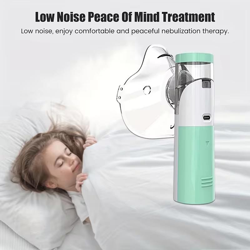 Mini Portable Humidifier USB Medical Silent Mesh Nebulizer Handheld Asthma Inhaler Atomizer for Kids Adult Health Care