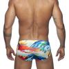 Pánská móda Sexy Swim Brief Sexy plavky s potiskem pro muže Surfovací plavky Low-Rise