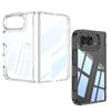 For Iphone Duo Case Magnetic Transparent PC Anti-Drop Cover with Screen Protector