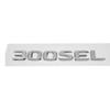ABS Kofferraum Heck Logo Plakette Emblem Aufkleber für Mercedes Benz S-Klasse W126 W140 W220 W221 W222 300SEL 500SEL 560SEL 600SEL AT1