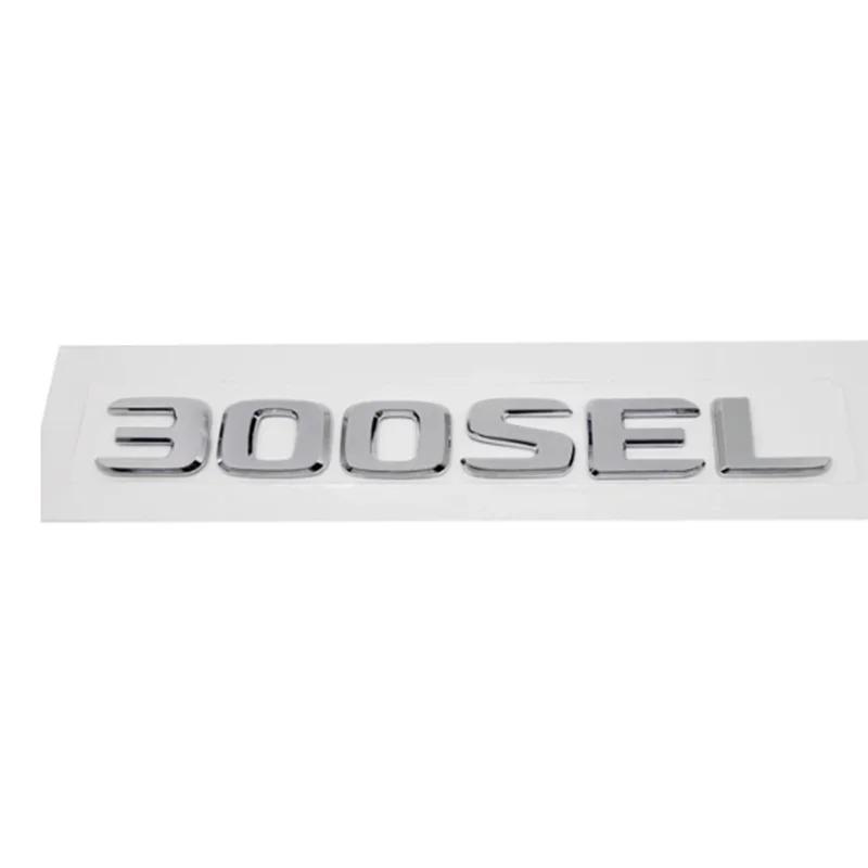 ABS Kofferraum Heck Logo Plakette Emblem Aufkleber für Mercedes Benz S-Klasse W126 W140 W220 W221 W222 300SEL 500SEL 560SEL 600SEL AT1