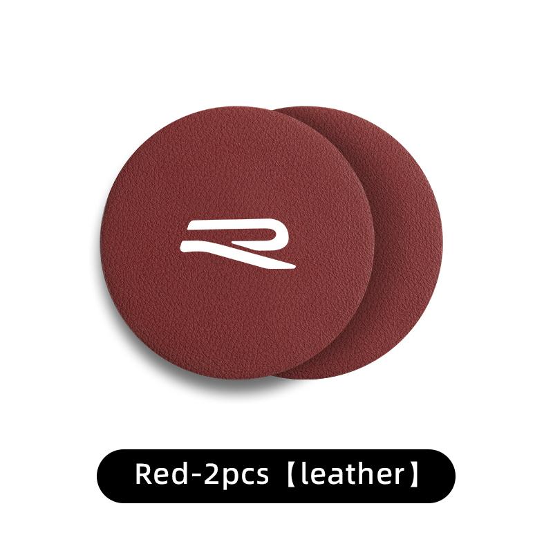 

2026 Hot For VOLKSWAGEN VW 2PCS Car Coaster Anti-slip Water Cup Holder Pad For R Golf Jetta Passat mk4 mk5 mk6 CC Golf 5 7 Tigua