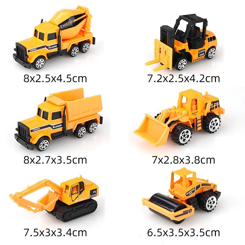 Children 1:64 Alloy Sliding Car Toys Flexible Racing Tracks Cars Accessories Retro Sports Cars Model Police Engineering Vehicles