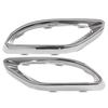 AEF3-Left&Right Rear Exhaust Pipe Trim Bezel Tailpipe Cover Trim For Mercedes Benz W177 W238 E W205 A2058852221 A2058852321