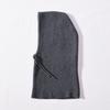 Big Head Friendly Balaclava Hat with Thin Velvet Inner Autumn and Winter Ear Protector Headband Hat Warm Windproof Pullover Hat