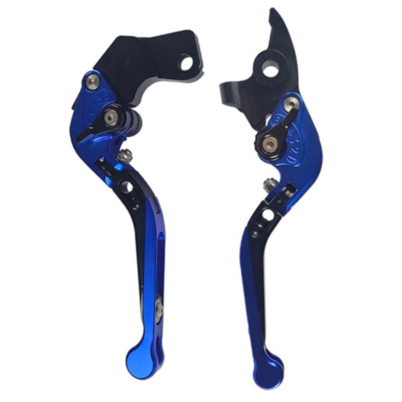 General Motorcycle Foldable Brake & Clutch Lever Set Easy Install Foldable Brake & Clutch Levers for Security & Style