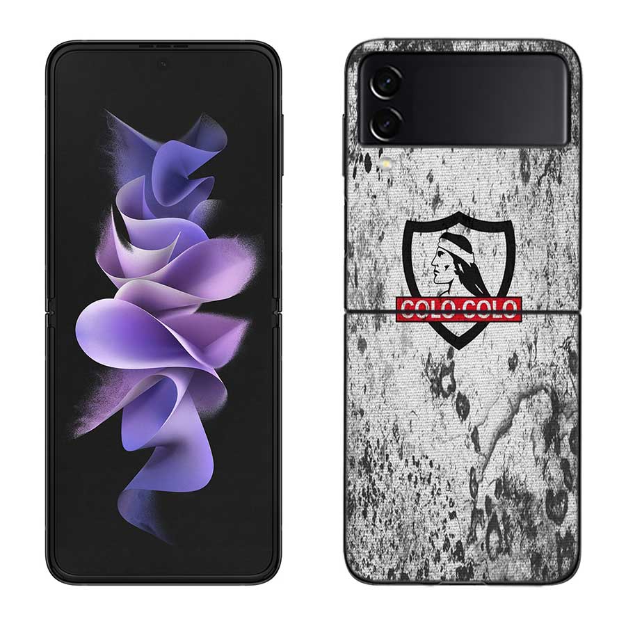 

Club Social Y Deportivo Colo Phone Case For Samsung Z Flip 7 6 5G Galaxy Z Flip 5 4 3 Black Hard Cell Cover Luxury PC Shell Coq Samsung Z Flip 4 5G