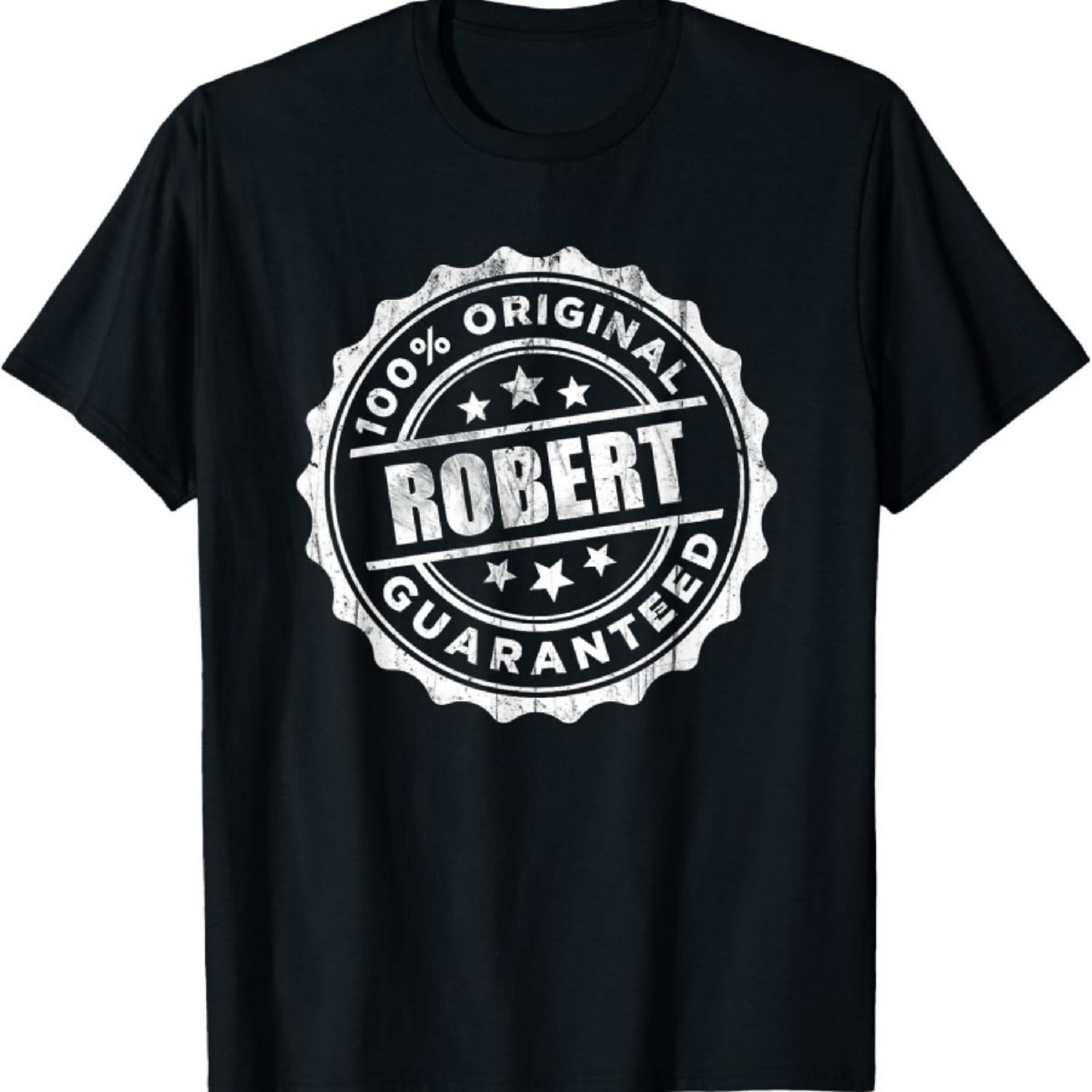 Robert T-Shirt 100% Original Guaranteed S