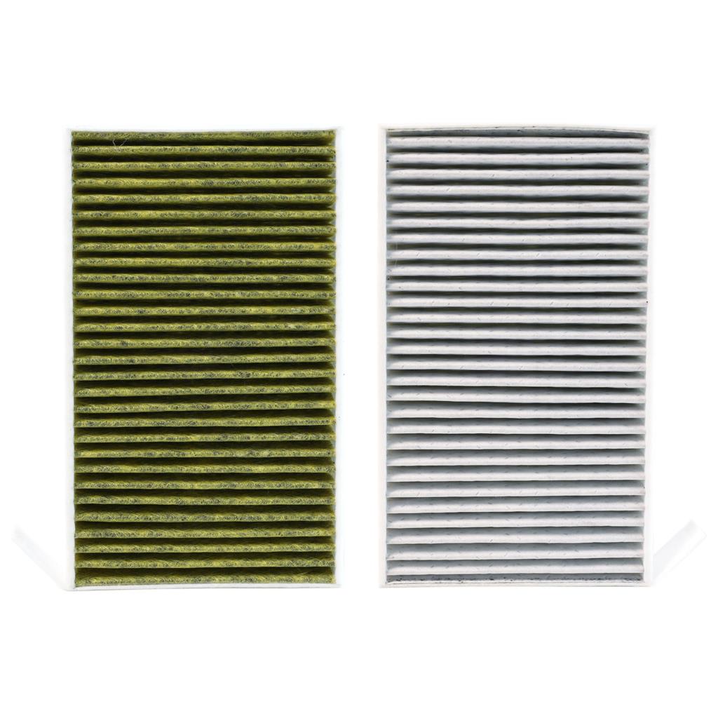 Set Car Pollen Cabin Air Filter Activated Carbon 1107681-00-C For Tesla Model 3 Model Y 2017 2018 2019 2020 2021 2022 2023 2024