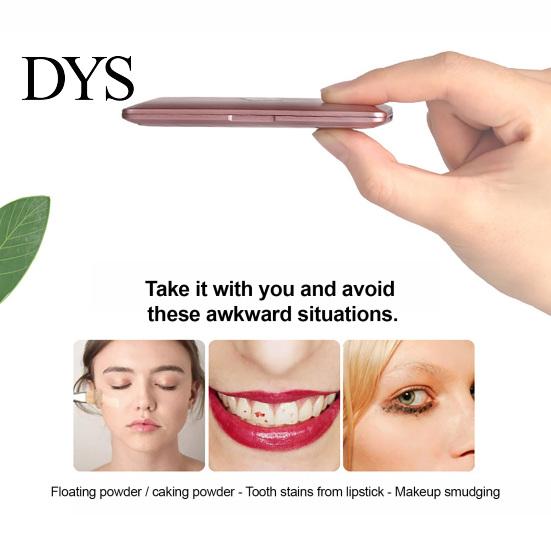 Handheld Cosmetic Mirror Mini Laptop Mirror, Pocket Size Shaped Makeup Portable Small Handy Grooming Folding Computer for Dollhouse Accessory, Travel