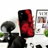 R-Red Spider Lily Flower of Hell Phone Case For Samsung Galaxy A73,A72,A71,A70,A53,A52,A51,Soft Silicone Black Cover
