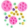Cherry Blossom Rose Daisy Flower Silicone Mold DIY Sugarcraft Resin Tools Cupcake Baking Mould Fondant Cake Decorating Tools