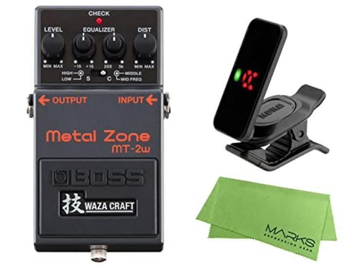 

BOSS Metal Zone KORG Pitchclip 2 Marks Original Cross Set - MT-2w + PC-2 +