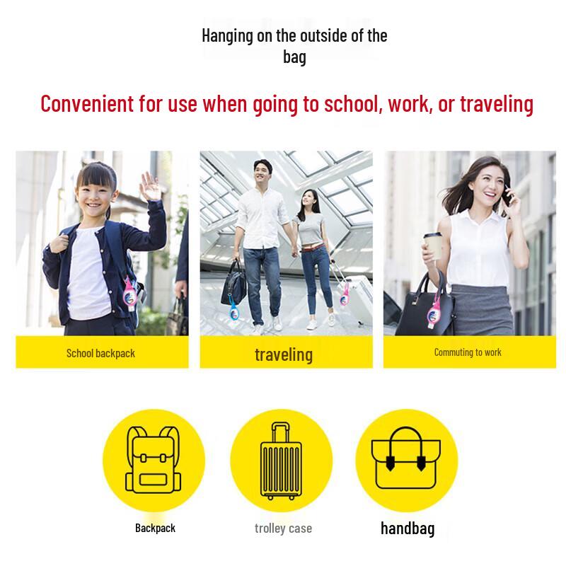 Walch No-Rinse Alcohol Hand Sanitizer (20ml x 6 Pack)