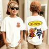 Anpanunisex Anime Unisex Unisex Child Short Sleeves TShirt ParentChild Summer Casual Graphic Y2k Clothes New Arrival Tee Tops