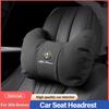2026 Varm Alfa Romeo High-end Lær Bilsete Hodestøtte Minneskum Komfort Nakkepute For Alfa Romeo 4C 159 166 Spider Giulia G
