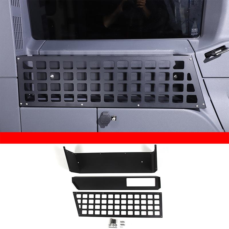 

For INEOS Grenadier 2020-2026 Aluminum Alloy Car Rear Trunk Side Storage Box Holder Multi-Function Organizer Box Car Accessories