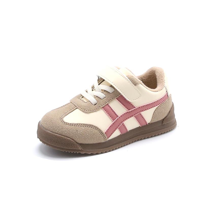 Winter Hot-selling Boys and Girls Plus Velvet Warm and Comfortable Soft Sole Casual Shoes