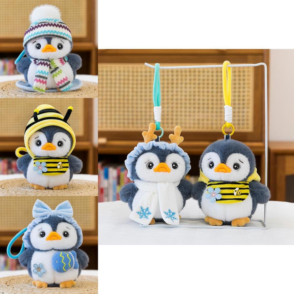 Plush Penguin Doll With Soft Short Pile Fabric For Kids Baby Gift And Room Decor