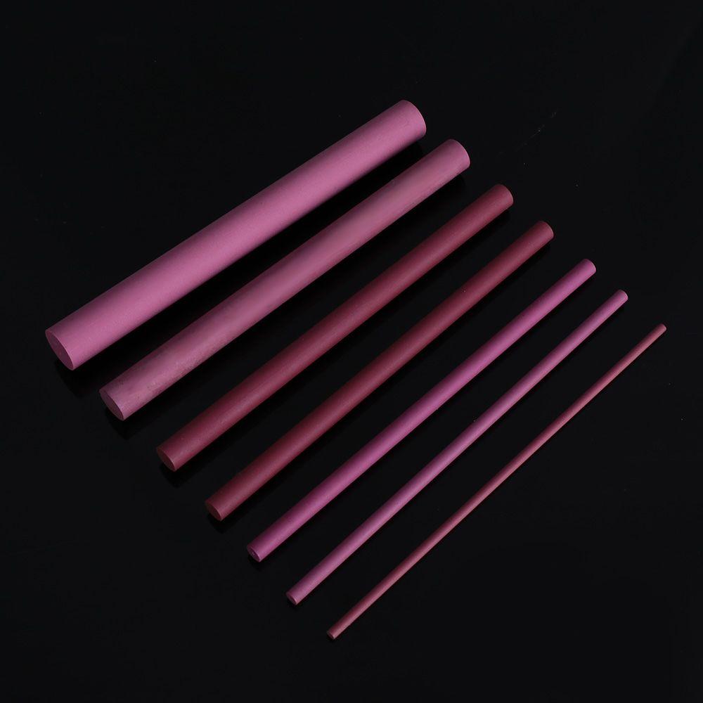 2-10mm 3000 Grits Abrasive Polishing Sharpener Cone Ruby Oil Stone Sharpening Tool For All Knifes Home Kitchen Accessories